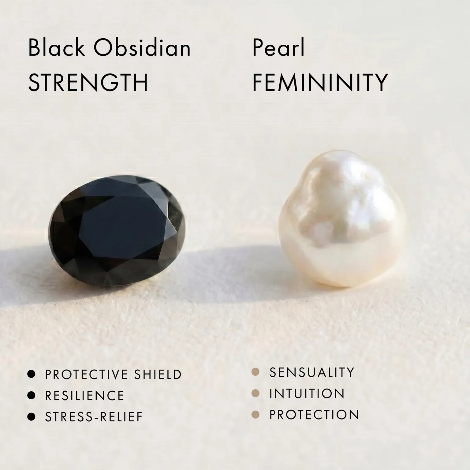 Black Obsidian Pearl Bracelet - Heirloom