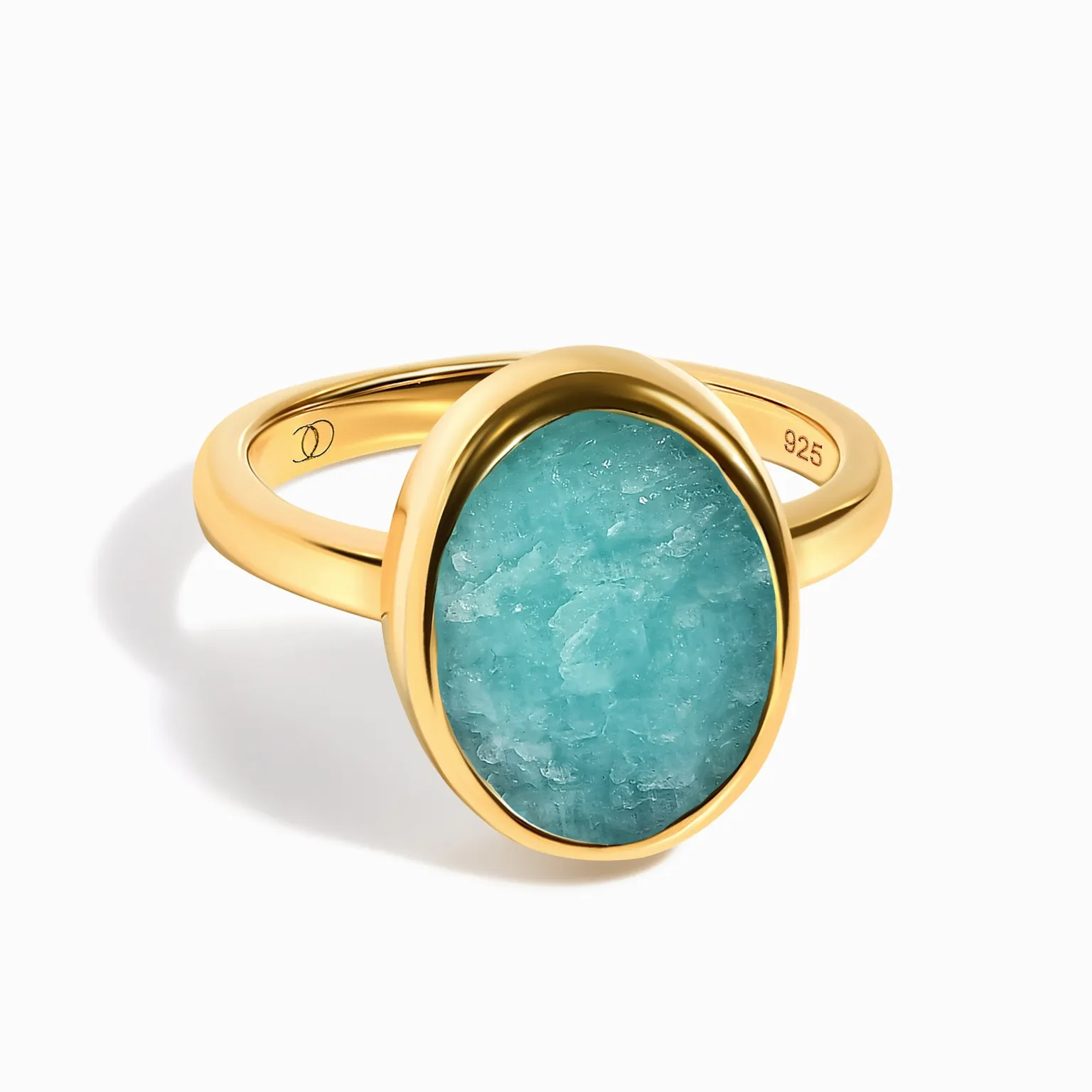 Amazonite Ring - Enfolded