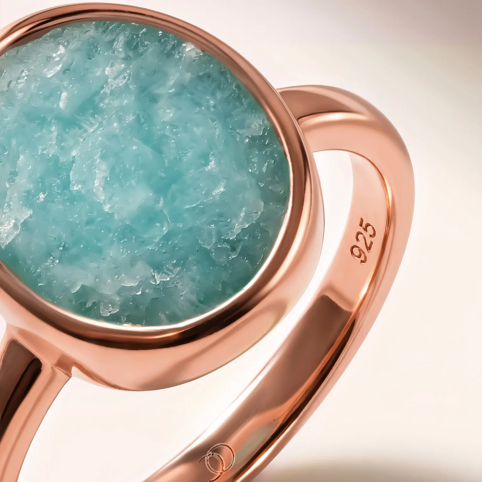 Amazonite Ring - Enfolded