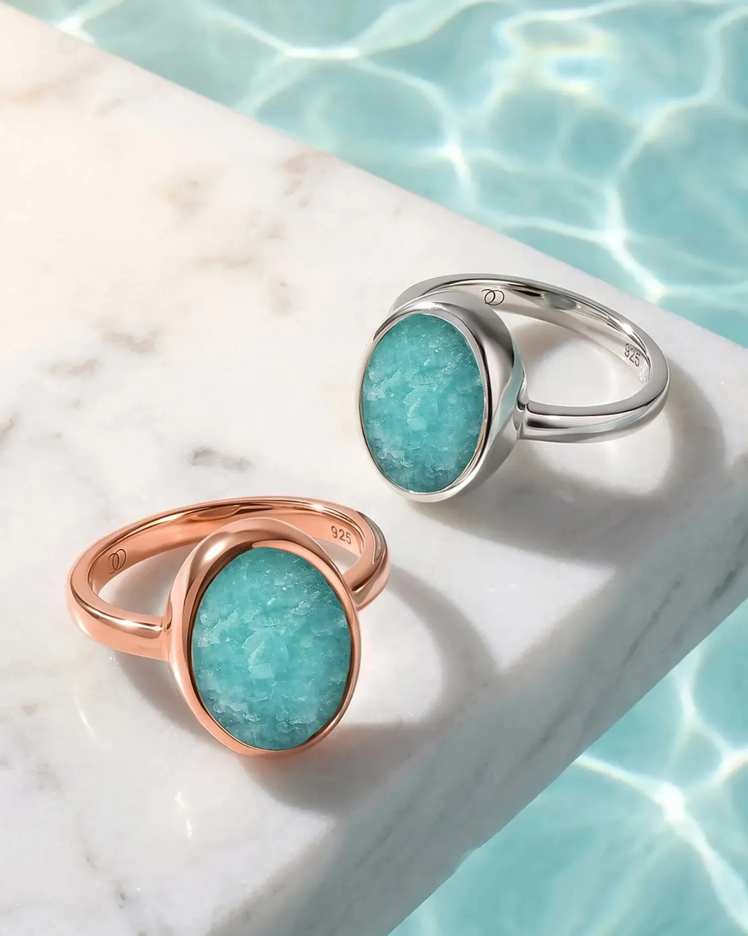 Amazonite Ring - Enfolded